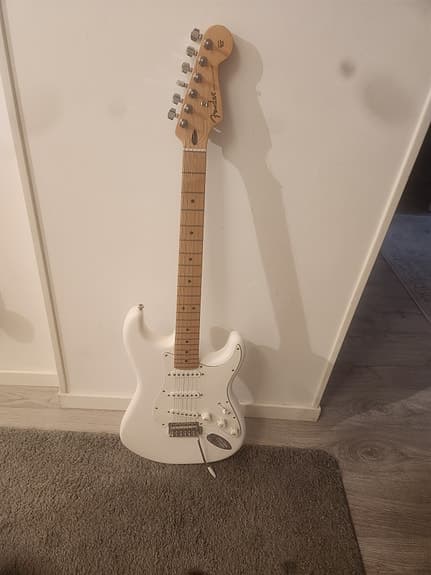 Fender Stratocaster Player II elgitarr vit