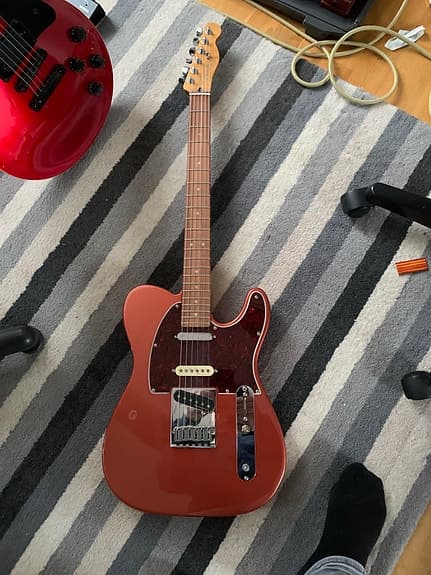 Telecaster Nashville candy red metallic