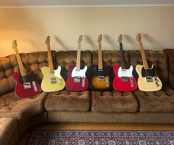 Telecaster x 6
