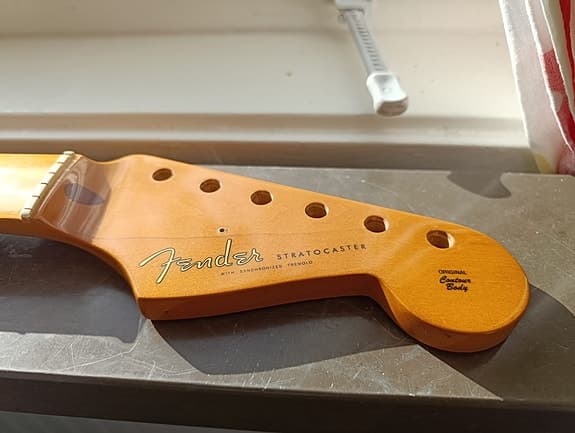Fender stratocaster 50s hals