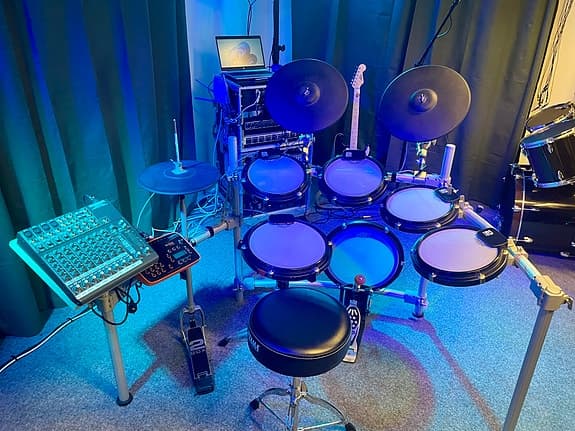2box digitaltrumset elektroniskt trumset mm