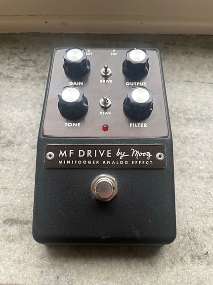 Moog MF Drive Minifooger Analog Overdrive Pedal