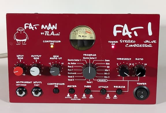 TL Audio Fat Man stereo rörkompressor