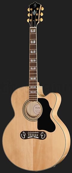 Akustisk gitarr jumbo Harley Benton Custom Line King-CE NT