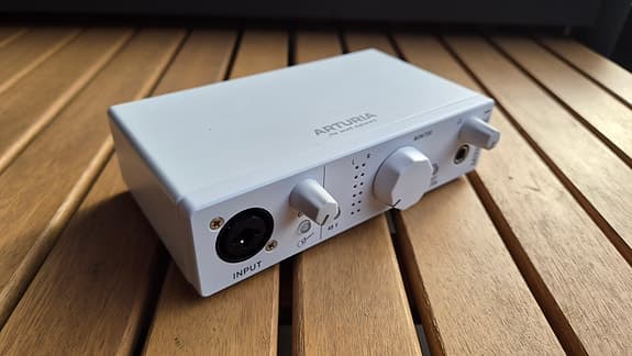 Arturia ljudkort vitt USB audio interface
