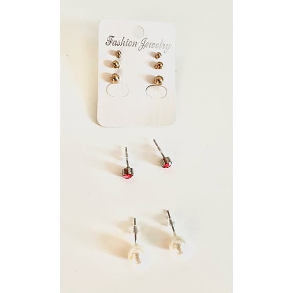 5-pack helt NYA örhängen