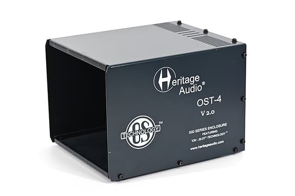 Heritage Audio OST-4 V2.0 – 4-Slots 500 Series Rack