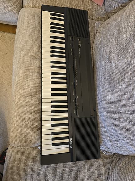 Klassisk Casio CPS-101 elpiano / MIDI-keyboard i fint originalskick!