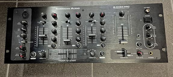 American Audio Q-2422 PRO professional preamp mixer