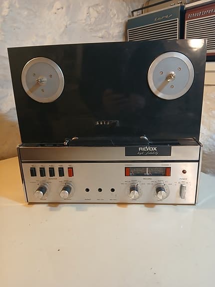 Revox a77 rullbandspelare. Bandspelare