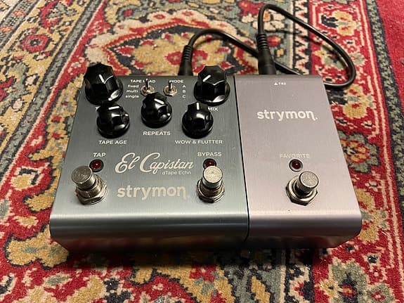 Strymon El Capistan V1 + Favorite Switch säljes