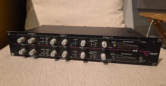 Valley International 610 – stereo kompressor/expander, ovanlig 80-talsklassiker