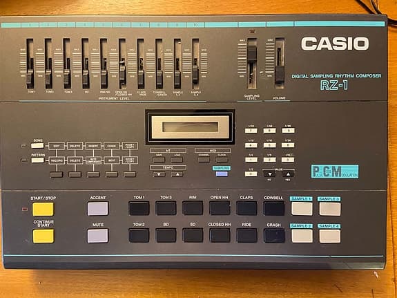 Casio RZ-1 Digital Sampling Rhythm Composer