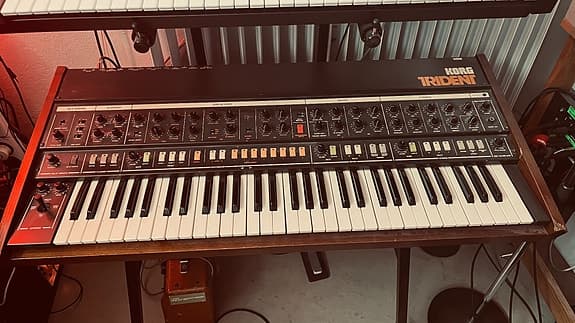 Korg Trident Mk1 – Analogsynt 1980-tal