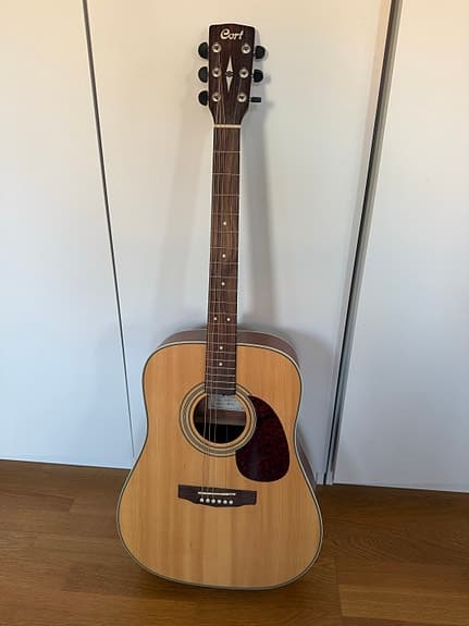 Cort Earth70E NS akustisk gitarr natur