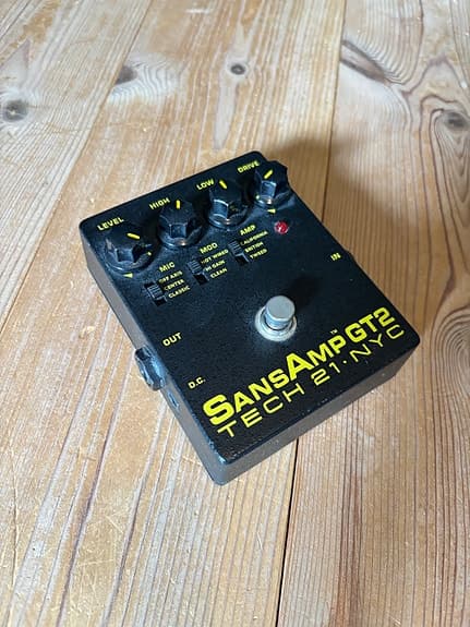 Tech 21 SansAmp GT2 gitarrpedal