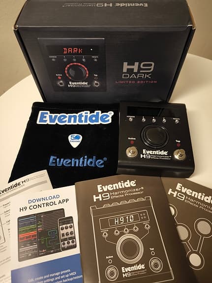 Eventide H9 Max Harmonizer Dark Edition gitarrpedal