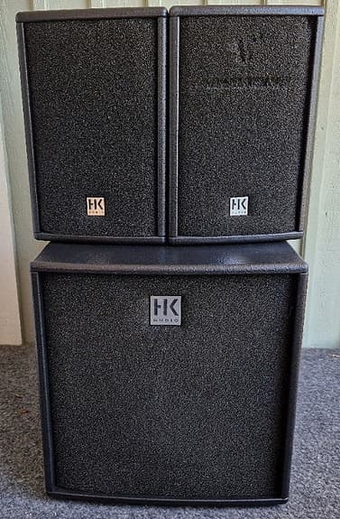 HK Audio Lucas Performer, Soundcraft mixer, monitorer & tillbehör