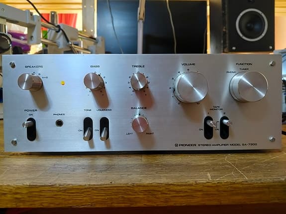 Pioneer SA-7300 Stereo Amplifier – Guldålderns Ikon | Nyservad & Sanken-driven!