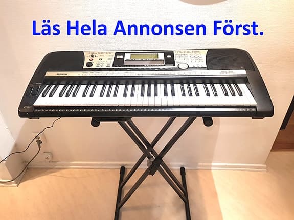 Yamaha PSR-740 Premium Keyboard. Mycket kraftfull musikalisk workstation!