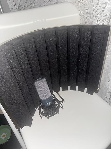 SZ Audio kondensatormikrofon med sångskärm