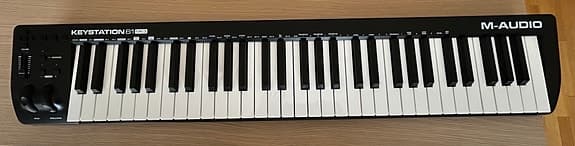 M-Audio Keystation 61 MK3 MIDI-keyboard svart