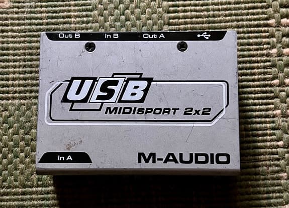 M-Audio Midisport 2x2 USB MIDI-interface