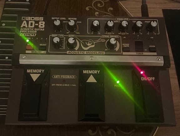 Boss AD-8 | Acoustic Guitar Processor