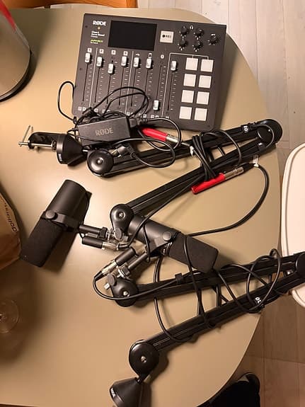 Podcastutrustning