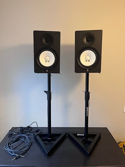 Yamaha HS80M aktiva studiomonitorer svarta (par)