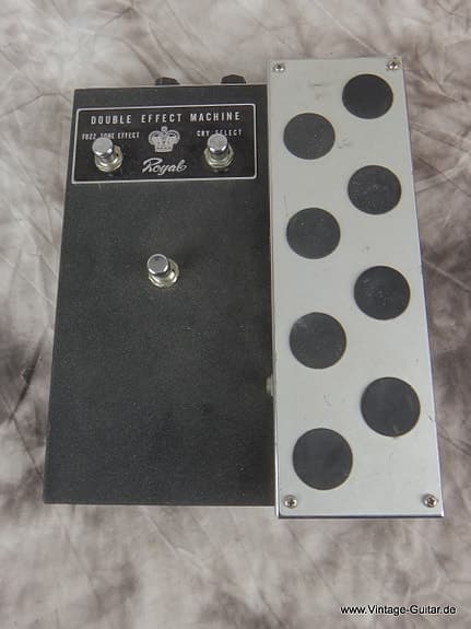 Royal Double Effect Machine Fuzz and Cry Select