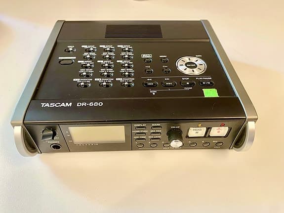 TASCAM DR-680 portabel flerkanals inspelare svart