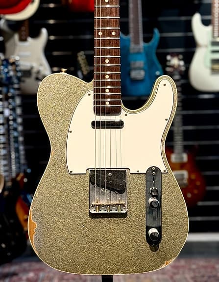 Fender Custom Shop LTD 61 Telecaster Custom Relic Silver Sparkle