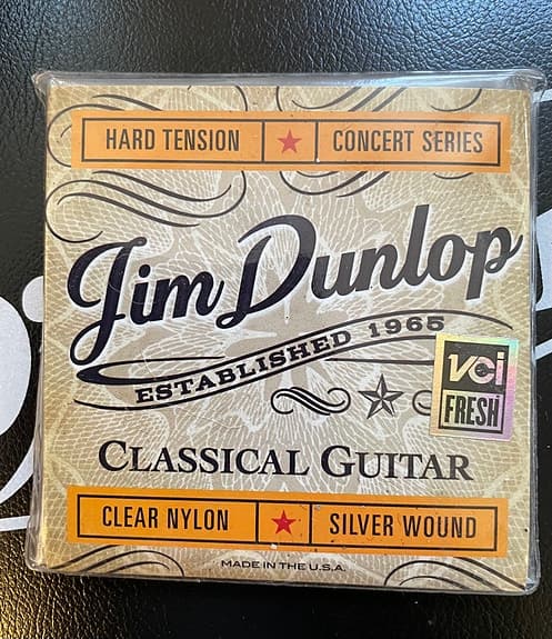 Jim Dunlop Concert Series Hard Tension strängar till klassisk gitarr