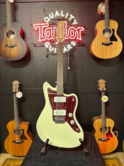 Squier Paranormal Jazzmaster XII Olympic White inkl gigbag