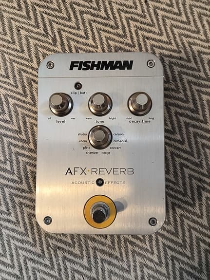 Fishman AFX Reverb akustisk effektpedal