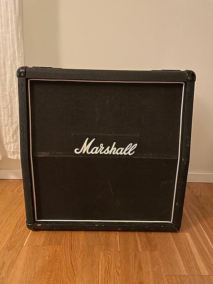 Marshall 1965A 4x10 + Hughes & Kettner förstärkartopp