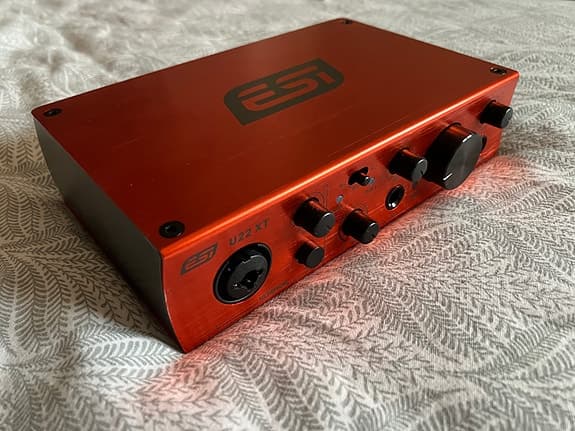 ESI U22 XT USB ljudkort röd audio interface
