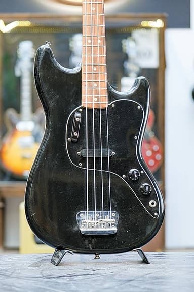1980 Fender Musicmaster Bass black