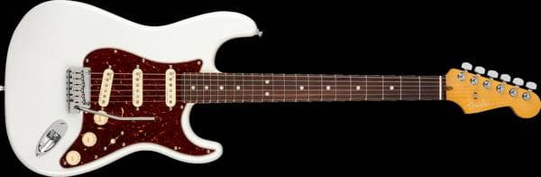 Fender American Ultra Stratocaster – Arctic Pearl / Rosewood (2019) –