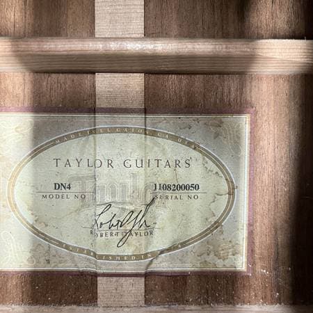 Taylor DN4 Left-Handed Acoustic Guitar w/Case **Gravity Music Gear** - image 2