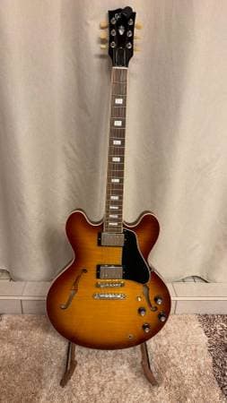 2024 Gibson ES-335 Figured - Iced Tea -MINT