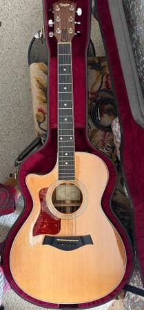 Taylor 412ce Left Handed Acoustic Guitar