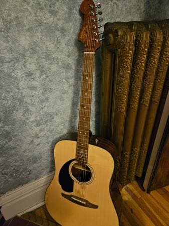 Fender Left Handed Acoustic Guitar