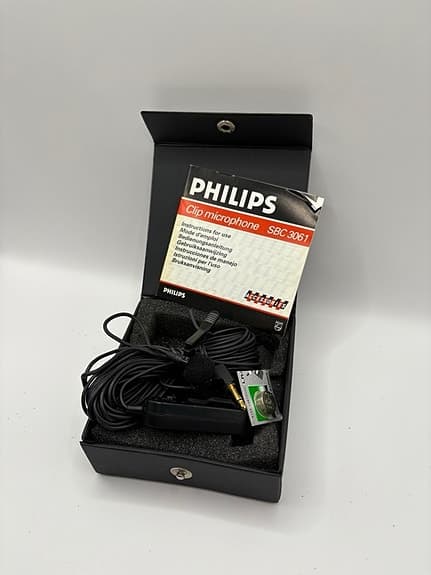 Philips SBC3061 Omni-Directional Electric Condenser Microphone