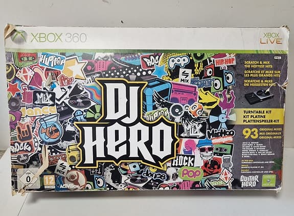 Dj hero inkl turntable