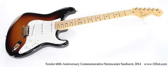 FENDER STRATOCASTER 60 ANNIVERSERY USA