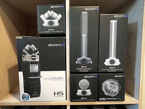 Zoom H5 med accessoarer
