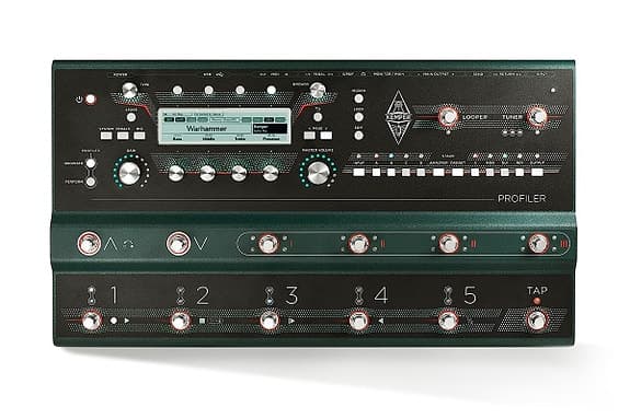 Kemper Profiler Stage guitar multieffekt pedalboard
