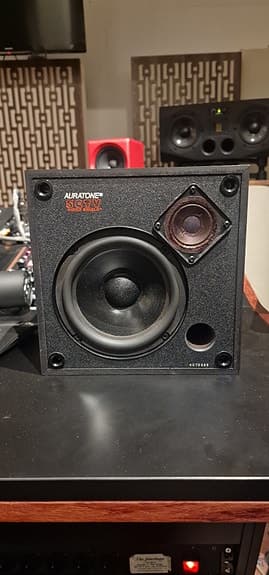 Auratone 5CTV reference monitors. Passive. The original.